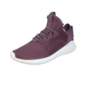 adidas Tubular Doom Sock Primeknit BY3565 Men Size: 10.5 Burgundy Sneakers Used
